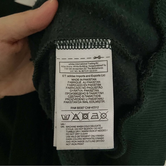 Adidas Oversized Trefoil Hoodie - Picture 4 of 4